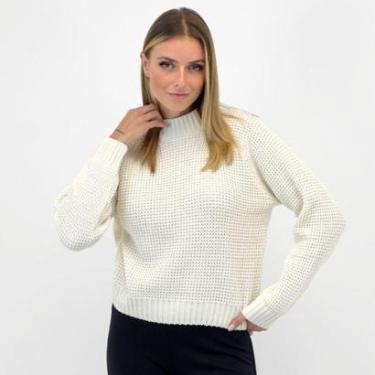 Imagem de Blusa Facinelli Tricot Gola Alta Feminina-Feminino