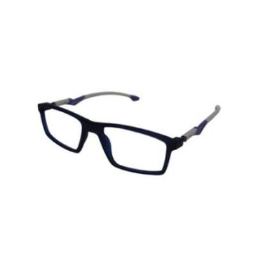 Imagem de Armação De Óculos Speedo Sp4101 D12 Azul Fosco-Masculino