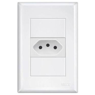 Imagem de Tomada 2p+t 20a 250 Volts Com Placa 4x2 Evidence - 10238884 - Fame Tom