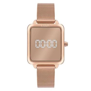 Imagem de Relógio Euro Feminino Fashion Fit Reflexos Rosé - Euds8054af-4j Euds80