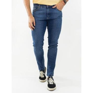 Imagem de Calça Masculina Skinny Jeans Tradicional Algodão Anticorpus-Masculino