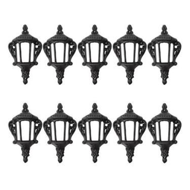 Imagem de Kit 10 Arandelas Externa Interna de Parede em Ferro Fundido - UNICLÁUD