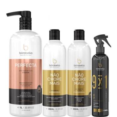 Imagem de Borabella Perfecta 1L + Kit Não Chore 2x350ml + Fluido