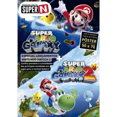 Imagem de Bookzine Pôster Super Mario Galaxy 1 + 2 - 50cm x 70cm - editora europ