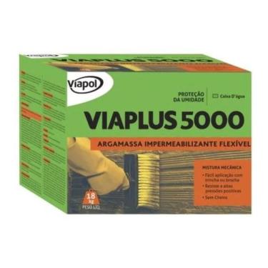 Imagem de Impermeabilizante viapol viaplus 5000 caixa 18kg 401722