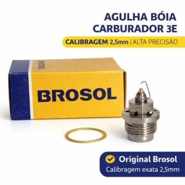 Imagem de Agulha Carburador 3E e 2E Monza, Kadett, Opala, Gol GTS, GT, Voyage, S