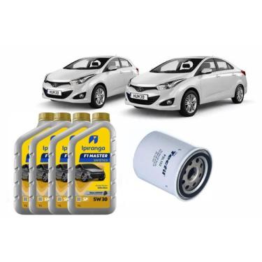Imagem de Kit Troca De Óleo 5w30 Filtro Hb20 Hb20s 1.6 2020 2022 - Ipiranga
