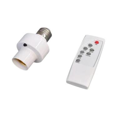 Imagem de Suporte De Lâmpada Inteligente E27 Com Controle Remoto Infravermelho E