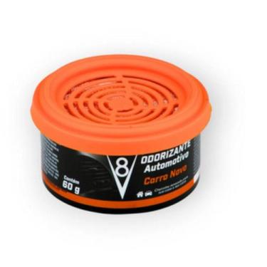 Imagem de Odorizador pote carro novo v8 60g 7229 - SANOL