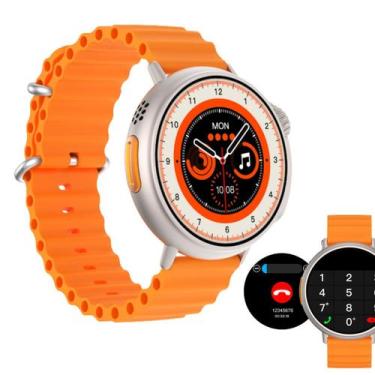 Imagem de Relógio Smartwatch Ultra SE Mini Feminino Lançamento 2026 NFC Baixa Ap