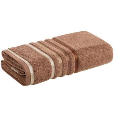 Imagem de Toalha de Rosto Karsten Lumina Avulsa 500g/m² Fio Penteado -, Sienna/F