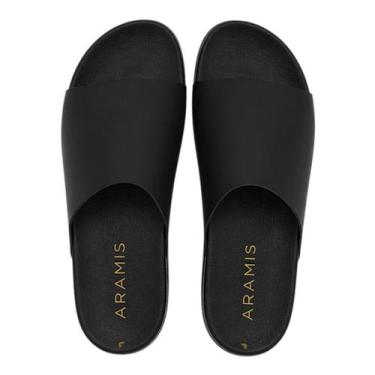 Imagem de Chinelo Aramis Slide Cap Masculino, Preto, 42