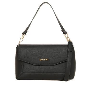 Imagem de Bolsa Feminina Rafitthy Tote Média Preto, Preto, Único