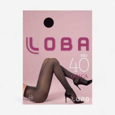 Imagem de Meia Calça Lupo Fio 40 Adulto Opaca Loba Preta, Preto, P