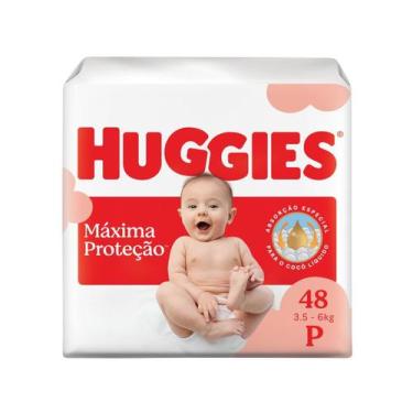 Imagem de Fraldas descartaveis huggies supreme care mega p c/48 und, P, 48