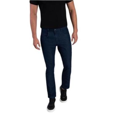 Imagem de Calca Jeans Aramis Regular Amaciado B (PA) Azul Escuro, 40