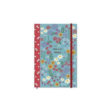 Imagem de Caderneta M Campestre - Caderno de Anotações com Capa Dura e Estampa E