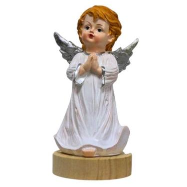 Imagem de Imagem Luminária Abajur Anjo da Guarda com Luz 17 cm - FORNECEDOR 8
