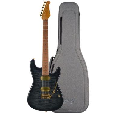 Imagem de Guitarra Seizi Vintage Ronin Plus HH Quilted Black