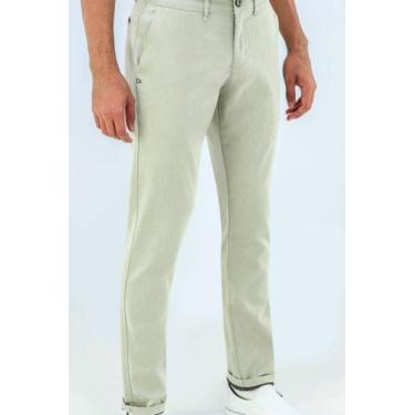 Imagem de Calça Sport Fino Slim Fit Ogochi 002510019 Masculino, Areia, 36