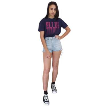 Imagem de Blusa Ellus Paint, M, Azul marinho