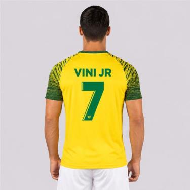 Imagem de Camisa Super Bolla Copa Trivela Brasil Amarela 7 Vini Jr, G