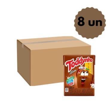 Imagem de Toddynho de Chocolate 200ml - Kit com 8 Unidades