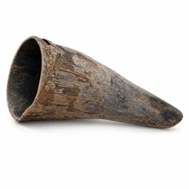 Imagem de Mordedor Chifre Copinho Natural 100% Bovino Caes Petisco Pet - - Good