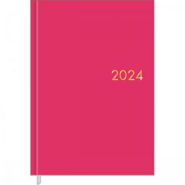 Imagem de Agenda Executiva Costurada Diária 13,4 x 19,2 cm Napoli Feminina 2024 