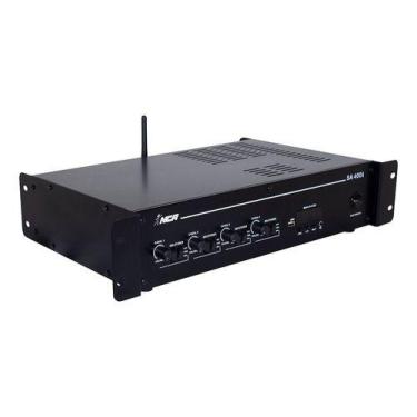 Imagem de Amplificador De Audio Nca Sa400i 400w 4 Canais 100w Bt 2r Ab Preto 400