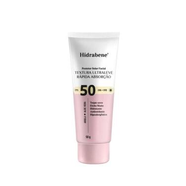 Imagem de Protetor Solar Facial FPS50 Hidrabene UVA + UVB Toque Seco 50g