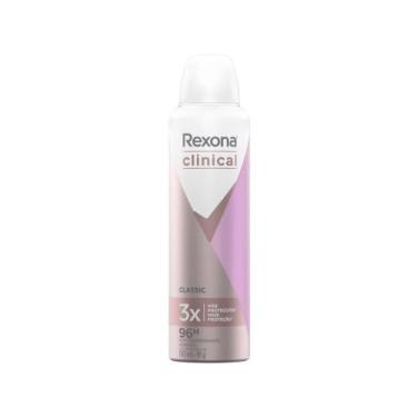 Imagem de Desodorante Antitranspirante Aerossol Rexona - Clinical Classic Femini