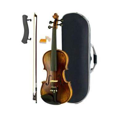 Imagem de Violino scarlett profissional fosco 4/4 todo sólido scv 644 - na