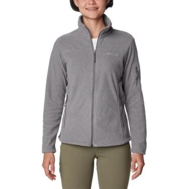 Imagem de Jaqueta Fleece Columbia Feminina Fast Trek II Cinza Claro, Cinza claro