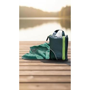 Imagem de Toalha Microfibra Ultra Absorvente Com Bolsa 120x60cm - Congratulation