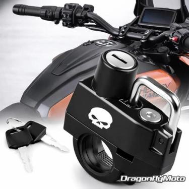 Imagem de Trava Antifurto Para Capacete De Motocicleta Harley Davidson Para ADV 