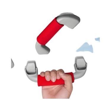 Imagem de 1/2/4 protetor de alça de luva de tração antiderrapante de lã curta pa