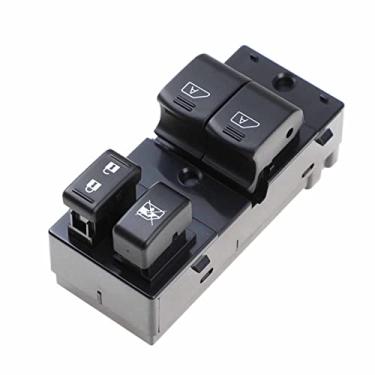 Imagem de Substituição do interruptor de controle principal da janela elétrica frontal, adequado para Infiniti G37 Q60 Coupe 25401-JL44A 25401JL44A