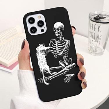 Imagem de Capa de crânio engraçado para Samsung Galaxy A10 A12 A02S A32 A31 A52 A51 A50 A40 A71 A72 S8 S10E S9 S10 S20 FE S21 Capa Ultra Plus TPU, Khe, kltbamao, para A50 A50S A30S