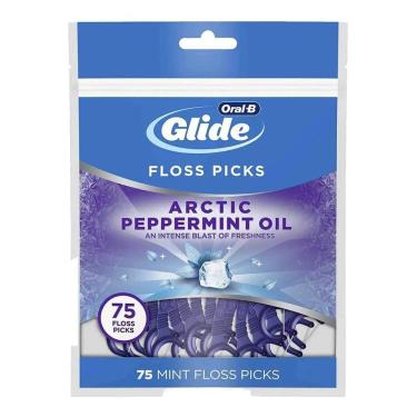 Imagem de Fio Dental Oral B Glide Arctic 75 Flosspicks