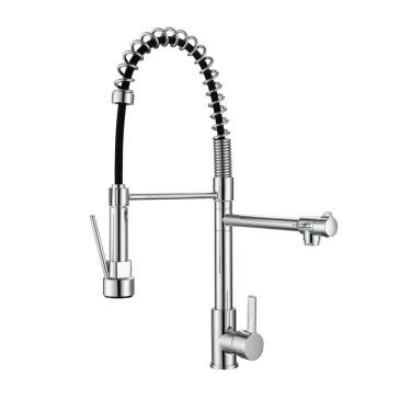 Imagem de Torneira Cozinha Gourmet Monocomando Duo Spray Mesa ME01L Doan