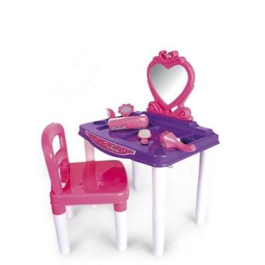 Imagem de Master Penteadeira Fashion Infantil Com Acessórios E Cadeira