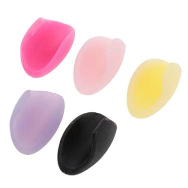 Imagem de LoveinDIY Lotes 5 flauta silicone descanso de polegar palmeiras almofadas dedo para flauta Accs