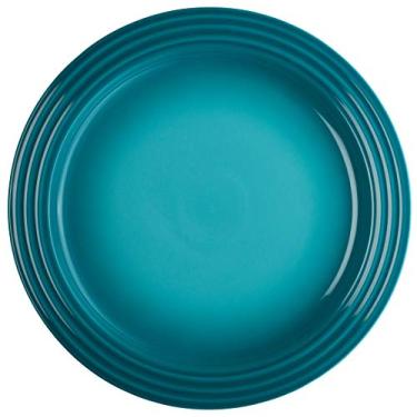 Imagem de Le Creuset Prato Raso 22 cm Cerâmica Azul Caribe