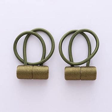 Imagem de Cinta de cortina de fivela magnética cilíndrica simples criativa fivela magnética fivela magnética cortina tiebacks suportes de cortina, T9,4 pcs