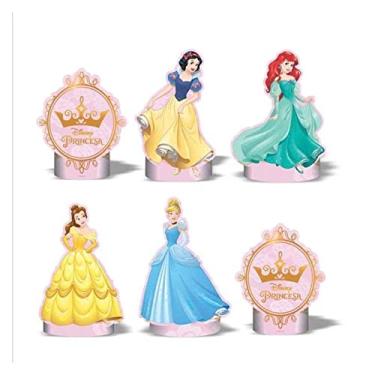 Imagem de Decoração Festa Princesas 6 Totens Display de Mesa em Eva