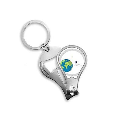 Imagem de Cortador de unhas universal e alienígena fora da janela cortador abridor chaveiro tesoura