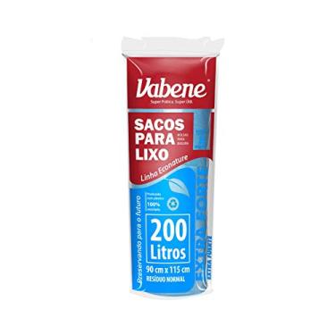 Imagem de Saco de lixo Vabene Extra Forte Azul 200L 5 SACOS, Vabene