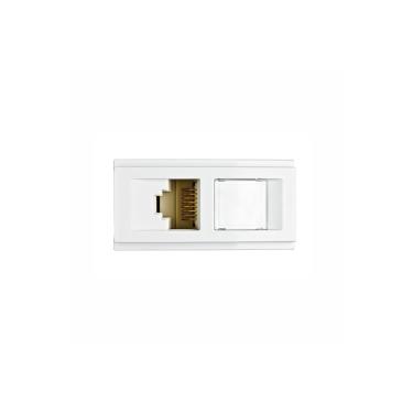 Imagem de Tomada RJ45 Branco Brava Cod. 573391 – Soprano