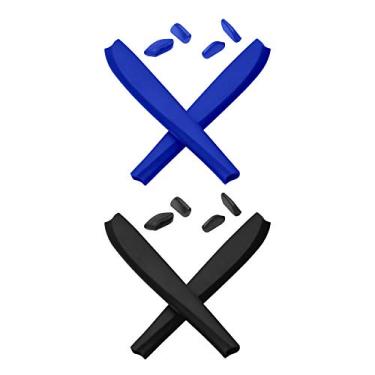 Imagem de Kit de reposição para nariz de orelha da Mryok para Oakley Commit SQ – Opt, Blue & Black, One Size